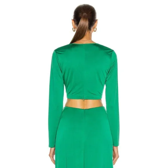 Alexis Sari Top in Emerald - Picture 9 of 9